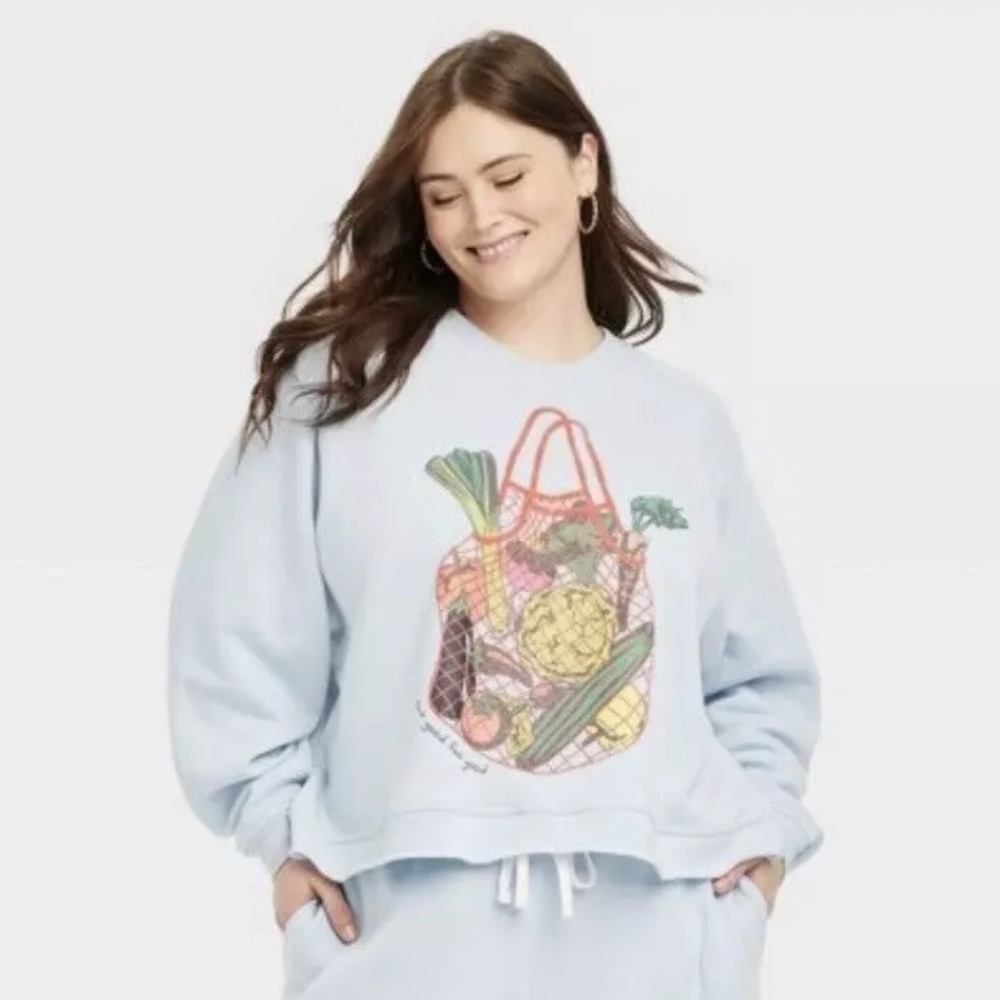 Grayson Threads Farmer's Market Sweatshirt M